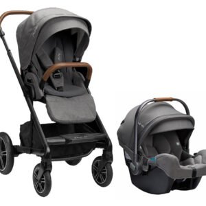 Nuna MIXX Next + PIPA RX Travel System Bundle - Granite/Granite