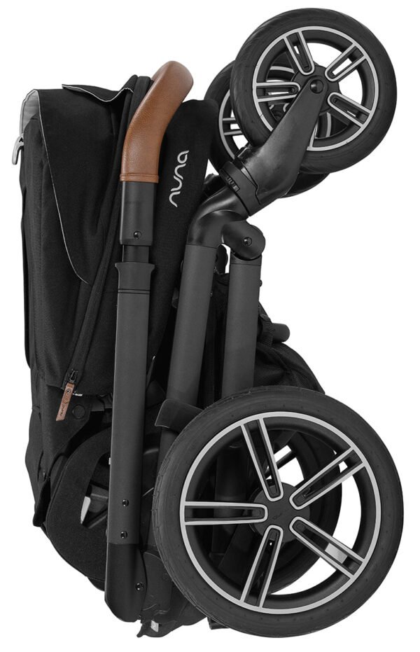 Nuna MIXX Next Stroller + Bassinet with Stand Bundle - Caviar - Image 6