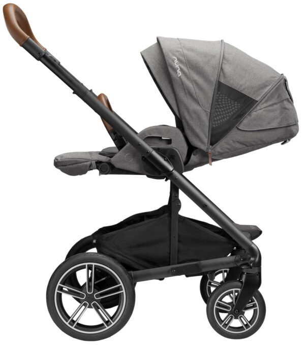 Nuna MIXX Next Stroller with Magnetic Buckle - Granite - Image 4