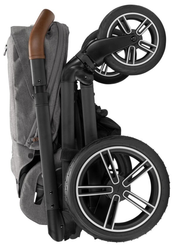 Nuna MIXX Next Stroller with Magnetic Buckle - Granite - Image 7