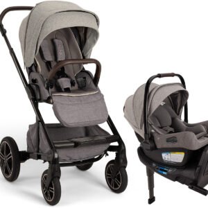 Nuna MIXX Next with Magnetic Buckle + PIPA Aire RX Travel System Bundle - Monterey (Brixy Exclusive)