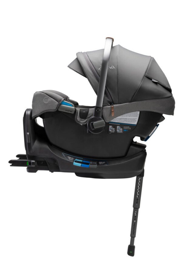 Nuna MIXX Next with Magnetic Buckle + Pipa RX Infant Car Seat Travel System Bundle - Granite - Image 5