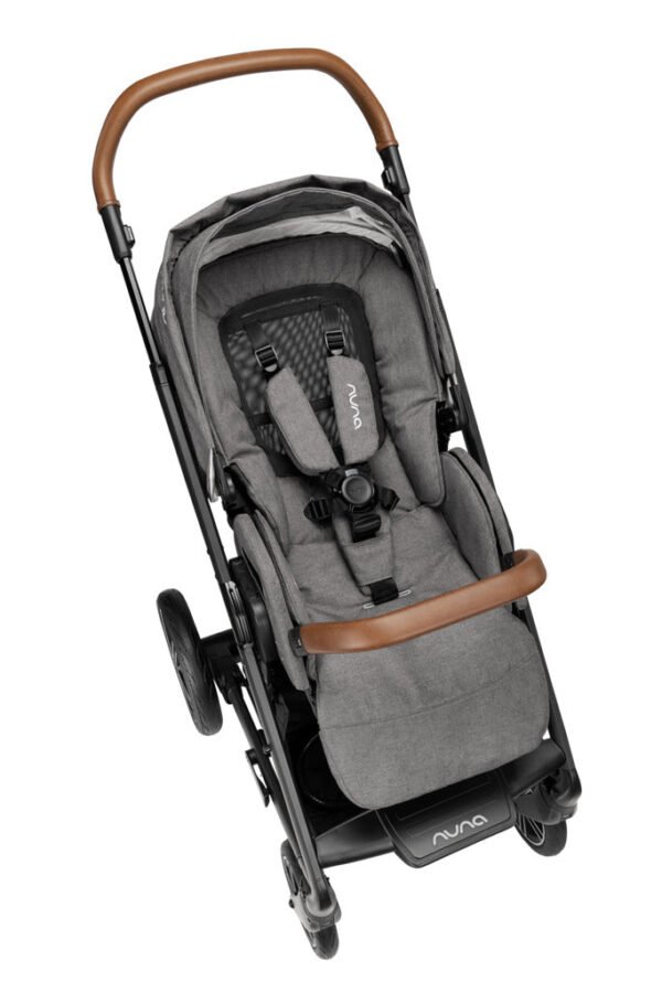 Nuna MIXX Next with Magnetic Buckle + Pipa RX Infant Car Seat Travel System Bundle - Granite - Image 2