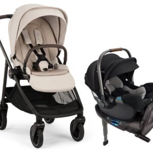 Nuna SWIV + PIPA RX Travel System Bundle - Acorn / Caviar