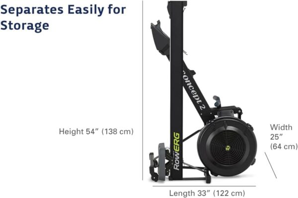 Concept2 Model D Indoor Rowing Machine with PM5 Display - Black - Image 11