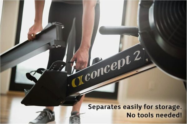 Concept2 Model D Indoor Rowing Machine with PM5 Display - Black - Image 10