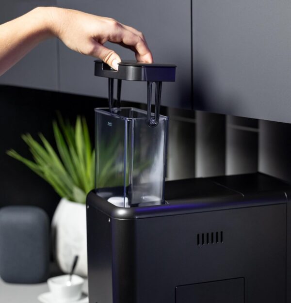 GE Automatic Espresso Machine + Milk Frother | Brew in 90 Seconds | 20 Bar Pump Pressure for Balanced Extraction | Five Adjustable Grind Size Levels | WiFi Connected for Customization | Black - Image 9
