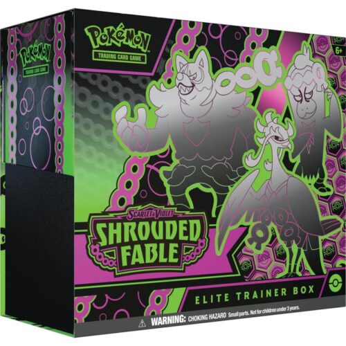 Pokemon Scarlet & Violet Shrouded Fable Elite Trainer 10 Box Case