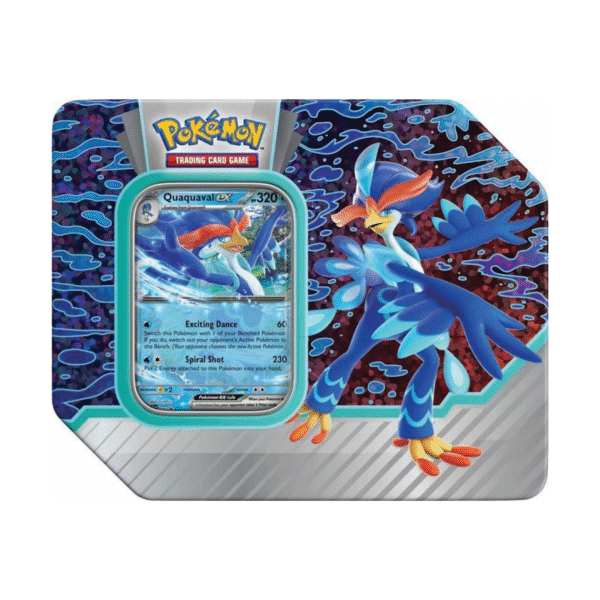 Pokemon Paldea Partners Tin - 6 Tin Case - Image 2