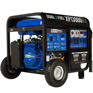 DuroMax XP13000HX 13,000 Watt Dual Fuel Portable HX Generator w/ CO Alert