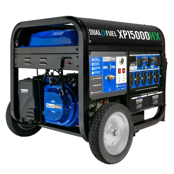 DuroMax XP15000HX 15,000 Watt Electric Start Dual Fuel Portable Generator - Image 2