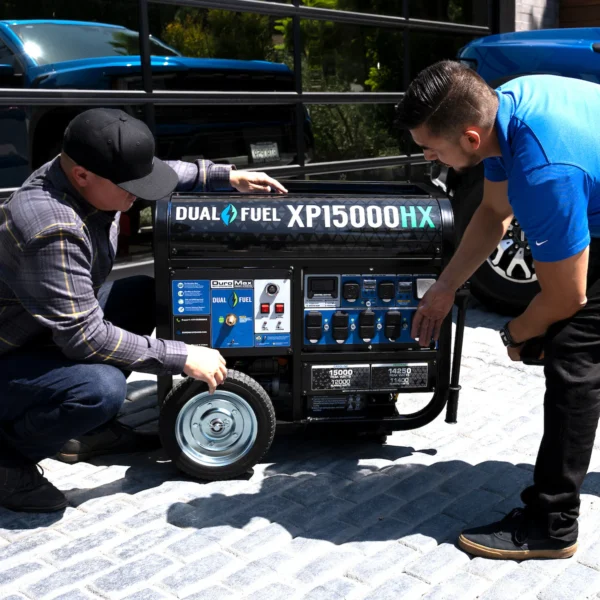 DuroMax XP15000HX 15,000 Watt Electric Start Dual Fuel Portable Generator - Image 9
