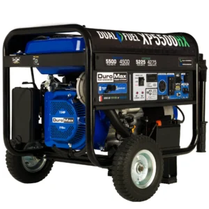 DuroMax XP5500HX 5,500 Watt Dual Fuel Portable HX Generator w/ CO Alert
