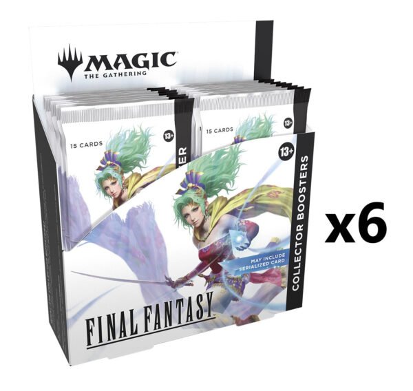 MTG FINAL FANTASY [x6] Collector Sealed Inner Case